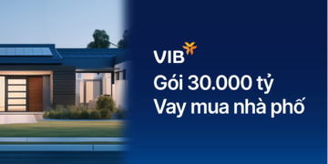 VIB ra mắt gói vay nhà phố 30.000 tỷ, lãi suất chỉ 5,9%, miễn trả gốc đến 48 tháng