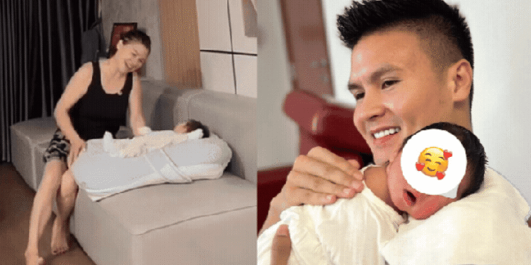 Chu Thanh Huyền khoe mẹ chồng khéo chăm cháu nhưng dân tình còn để ý tới 1 thứ khác