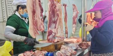 Giá thịt heo lên cao nhất 2 năm