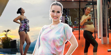 Cách mẹ bầu trường chay Võ Hạ Trâm tận hưởng thai kỳ: Ăn chay theo nguyên tắc, chăm chỉ gym, yoga, không quên 1 điều