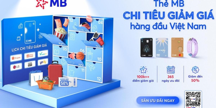 Thẻ MB Mastercard Hi Slay-dy khiến mọi chủ thẻ “mê mẩn” khi chi tiêu càng nhiều ưu đãi càng lớn