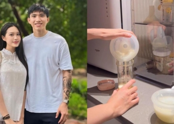 Tiểu thư Hà thành 2k1 khoe góc bỉm sữa, tiện flex lượng sữa hút được, dân mạng khen: “Đoàn Văn Hậu quả là may mắn!”