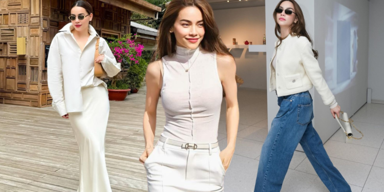Hà Hồ lựa quần áo đơn giản mà vẫn đẹp ngút ngàn, bí kíp mặc sang cho tuổi U40 là đây!